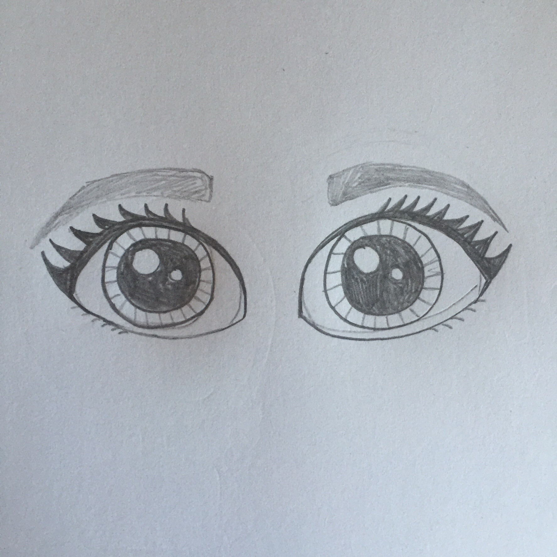 Wonderlijk Stap voor stap: catoon ogen tekenen. | Beautymetsam LK-19